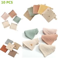 ✘┅ 10 Pcs Towel Baby Facecloth Baby Bath Towel Handkerchief Cotton Burp Cloth Soft Absorbent Gauze Kindergarten Washcloth