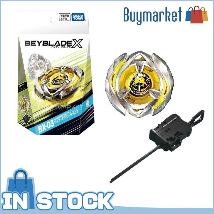 Wizard Arrow Beyblade X BX-03 4-80B Takara Tomy –