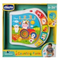 Chicco หนังสืออิเล็กทรอนิกส์พลาสติก Counting Farm Book