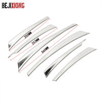 6set Car Chrome Front Middle Mesh Grille Hood Bumper Lid Cover Three Decoration for NISSAN FOR LATIO ALMERA 2014 2015 2016 2019.