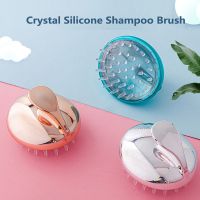 Silicone Head Body Scalp Massage Brush Comb Shampoo Hair Washing Comb Shower Brush Bath Spa Slimming Massage Brush