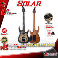 ทักแชทรับส่วนลด 500.-MAX กีต้าร์ไฟฟ้า Solar S1.6PB-27 BARITONE เกิดมาเพื่อเอาใจสาย Metal BARITONE ที่ชาว Metal ควรมีติดบ้าน มีบริการ Setup ส่งฟรี