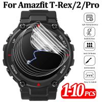 ●▼ Inteligentny ochraniacz na ekran Huami Amazfit T-Rex/T-Rex 2/T-Rex Pro wodoodporny hydrożelowy ochraniacz watcha przezroczysta odporna na wstrząsy folia bez szkła