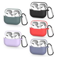 Headset Earphone Holder Soft Protector Silicone Case Cover Earpods Bluetooth-compatible for Airpods Pro Case Headphones Accessories