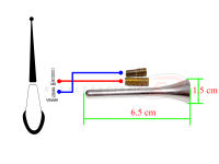 เสาวิทยุแบบสั้น สำหรับรถยนต์ทุกรุ่น
