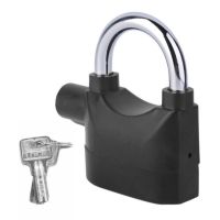 Waterproof Siren Alarm Padlock Alarm Lock Bike Bicycle Perfect Security With 110dB Alarm Pad Locks Bike Lock Locks