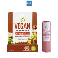 IRA Vegan Tinted Lip Balm Velvet Chocolate 5g. - ทินท์ลิปบาล์มสำหรับคนแพ้ง่าย