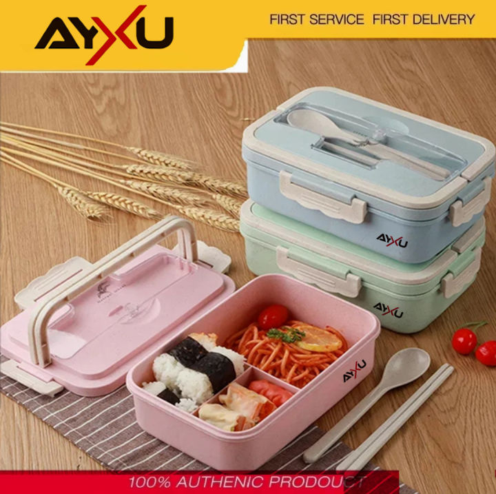 Portable Lunch Box, Bento Box, Bpa Free Picnic Food Container