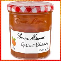 ( COD ) 1 Free 1 BONNE MAMAN APRICOT 370 G. แยมบอนน์มาม็องรสแอปริคอต ขนาด 370 กรัม