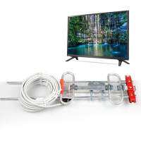 TeleCorsa เสาอากาศ แผงรับสัญญาณทีวี Digital TV Antenna N.T. SIS 22 แถบสีส้ม รุ่น Digital-TV-Antenna-15-05i-K3