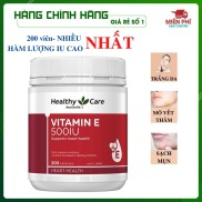 Viên uống Vitamin E Healthy Care 500IU giảm nám