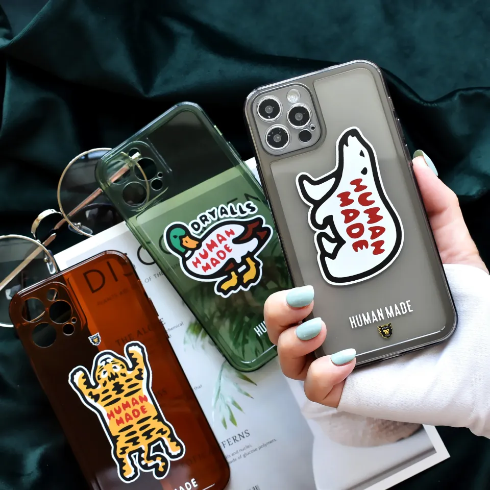Human Made Bear Duck Tiger Phone Case for iPhone 14 13 12 Pro Max
