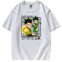 2022ใหม่ Full Time Hunter X HUNTER แฟชั่นลำลองแขนสั้นเสื้อยืดสำหรับผู้ชายและผู้หญิงเสื้อยืดที่มีคุณภาพสูง