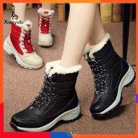 CODhuanglan212 ▥♈❇TiptopSize 30-43 Women Winter Warm Ankle Boots Outdoor Platform Waterproof Snow Boots