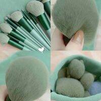 แปรงแต่งหน้า 13 ชิ้น พร้อมถุงผ้า ครบชุด แปรงแต่งหน้าคุณภาพสูง make up brush แปรงอายแชโดว์ [แม่ค้าชาวไทย พร้อมสต็อก]