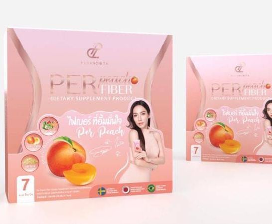 pananchita-per-peach-fiber-1-กล่อง-ผลิตภัณฑ์เสริมอาหาร-ตรา-ปนันชิตา