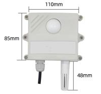 เซ็นเซอร์รับแสงตัวส่งสัญญาณ RS485 4-20Ma 0-10V 0-5V 20W Lux 65535Lux ความเข้มของอุตสาหกรรม