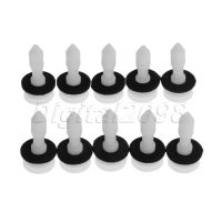 20x C2S13494 Car Door Card Panel Trim Interior Fastener Clips For Jaguar S X Type Plastic Rivets Automobile Car Clips White