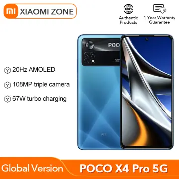 Global Version POCO X4 Pro 5G NFC Smartphone Snapdragon 695 Octa Core 128GB  / 256GB 6.67 AMOLED DotDisplay 67W 5000mAh Battery