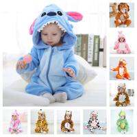 Baby Stitch การ์ตูน Romper ทารกแรกเกิดเสื้อผ้าเด็กผู้ชายเด็กผู้หญิงชุดนอนสัตว์ onesie jumpsuit ชุดแพนด้าชุดเด็ก