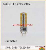 【❂Hot On Sale❂】 dongdangx59 หลอดไฟโคมระย้าไฟขั้วเกลียวโคมไฟ Led Gy6.35 12V 220V 6W โคมไฟ G6.35 2835smd Led