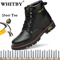 แบรนด์ WHITBY Works Boots, รองเท้าเซฟตี้สำหรับผู้ชายผู้หญิงรองเท้ากันกระแทก, รองเท้าฝึกอบรมเพื่อความปลอดภัย