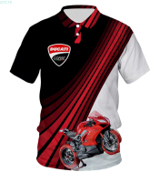 2023 2023 new design- New Ducati logo T-shirt polo shirt high-quality Mens oversized quick-drying 16 New polo shirt