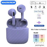 【cw】Pro Mini Bluetooth Earphones Wireless Headset Noise Reduction Stereo Earbud With Mic Sport Waterproof Headphone For Apple