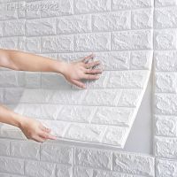 ♨ 38.5x35cm 3D Wall Sticker Wallpaper Self Adhesive Foam Soft Brick DIY Home Kitchen Living Room Decoration Waterproof Child Kids