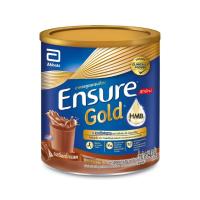 Ensure Gold เอนชัวร์ โกลด์ ช็อกโกแลต 400g 1 กระป๋อง Ensure Gold Chocolate 400g x1 อาหารเสริมสูตรครบถ้วน