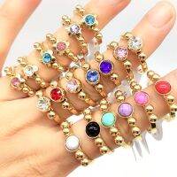 {BUSA Fashion Accessories} 24ชิ้น/ล็อตประณีตสีสัน Zircon Amp;