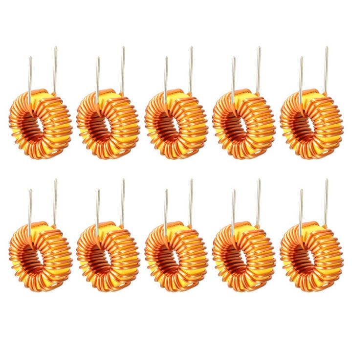 10pcs Toroid Core Inductor Wire Wind Wound mah--10uH 22uH 33uH 47uH 68uH 100uH 220uH 330uH 470uH Electrical Circuitry Parts