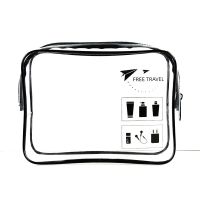 △♂ Waterproof Transparent PVC Bath Cosmetic Bag Women Make Up Case Travel Zipper Makeup Beauty Organizer Wash Toiletry Storage Kit