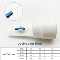 Ophthalmic Double Edge Bladesharp Fine Cut Sapphire Blade Clear Cornea Blade Head Only Ophthalmic Surgical Instruments