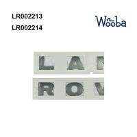 ฝาครอบสติ๊กเกอร์ป้ายชื่อฝากระโปรงหน้า LR ใหม่ตราสัญลักษณ์สำหรับ LR Freelander 2 LR002213 LR002214