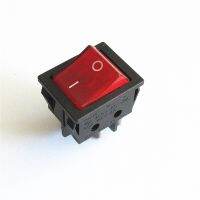 Latching Rocker Switch Power Switch 4 Pins With Light 16A 250VAC 30A 125VAC  T8555 KCD4 DPST Welder switch