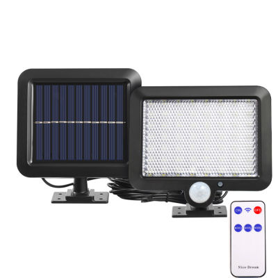 3 Mode Solar LED Lights Outdoor 100COB120COB160COB Waterproof Motion Sensor Solar Wall Light With Contorl Lamp For Garden Path