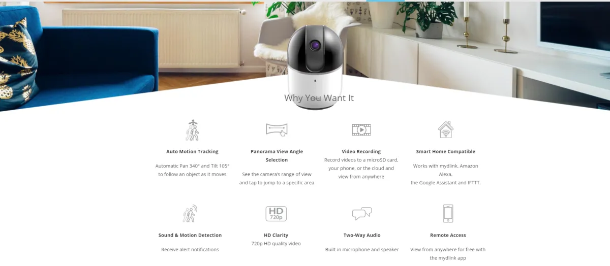 dlink dcs 8515