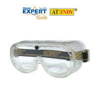 แว่นตาป้องกันสะเก็ด แบบใส AT INDY รุ่น A881 SAFETY GOGGLE แว่นตา กันสะเก็ด ป้องกัน สะเก็ด แว่นกันสะเก็ด แว่นนิรภัย สีใส อินดี้ นิรภัย นพดล