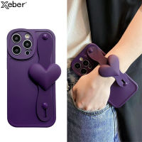 เคสที่ยึดสายรัดข้อมือรูปหัวใจ3D น่ารัก HTT เคส TPU นิ่มสำหรับ Huawei Mate 20 P20 P20PRO P50