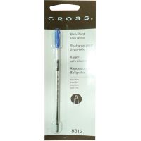 (KTS)(SALE)ไส้ปากกา Cross #8512 สีน้ำเงินเส้นเล็ก หัวลูกลื่น 0.5mm.