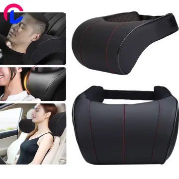 Cheap Car Neck Headrest Pillow Auto Seat Head Support Protector Automobiles  Seat Rest Memory Cotton Under The Neck In The Car