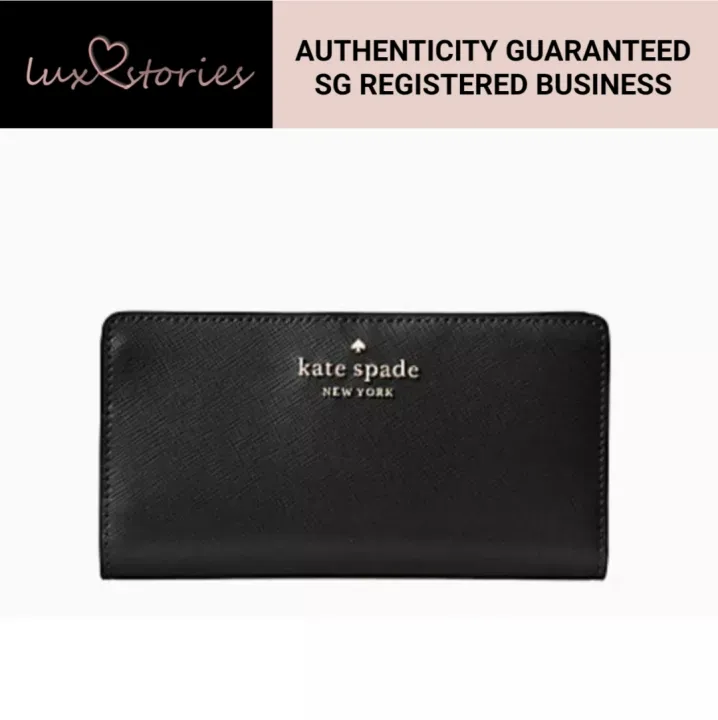 Kate Spade Staci Large Slim Bifold Wallet wlr00145 wlr00122 | Lazada  Singapore