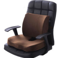 【COD】Seat Cushion Lumbar Support Set Polyester Comfortable Chair Cushion for Office Home