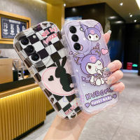 เคส LIFEBELLE สำหรับ Samsung Galaxy A02s เคส A03s แฟชั่นลายการ์ตูนกระต่ายนักบินอวกาศสุนัขน่ารักเคสโทรศัพท์แบบนิ่มขอบหยักเคสป้องกันฝาหลัง Kulomi Girl