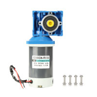 DC24V 90W 5D90GN-RV30 Worm Gear Motor Speed Adjustable With Self-Locking RV reducer reduction ratio 80K