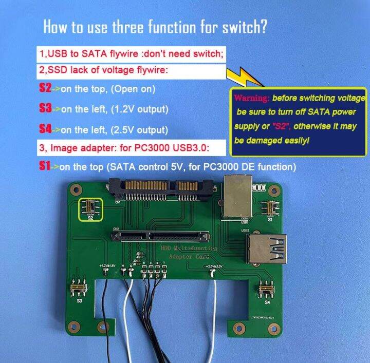 usb-to-sata-adapter-ssd-voltage-repair-flying-line-jump-wire-usb-flash-cf-sd-tf-bad-sector-data-recovery-for-pc3000-usb-hubs