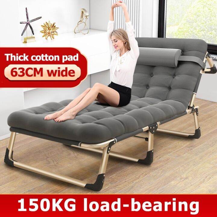 【COD5】 Folding Bed with Mattress Heavy Duty Adjustable Folding Bed