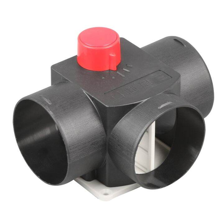 75mm Car Heater Air Vent Ducting Regulating Flap Valve T Branch Air ...