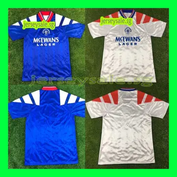 Retro Rangers Away Football Shirt 93/94